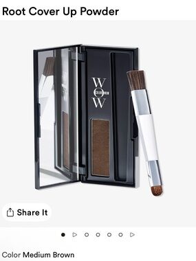 Medium Brown Root Touch-Up Powder by Color WOW